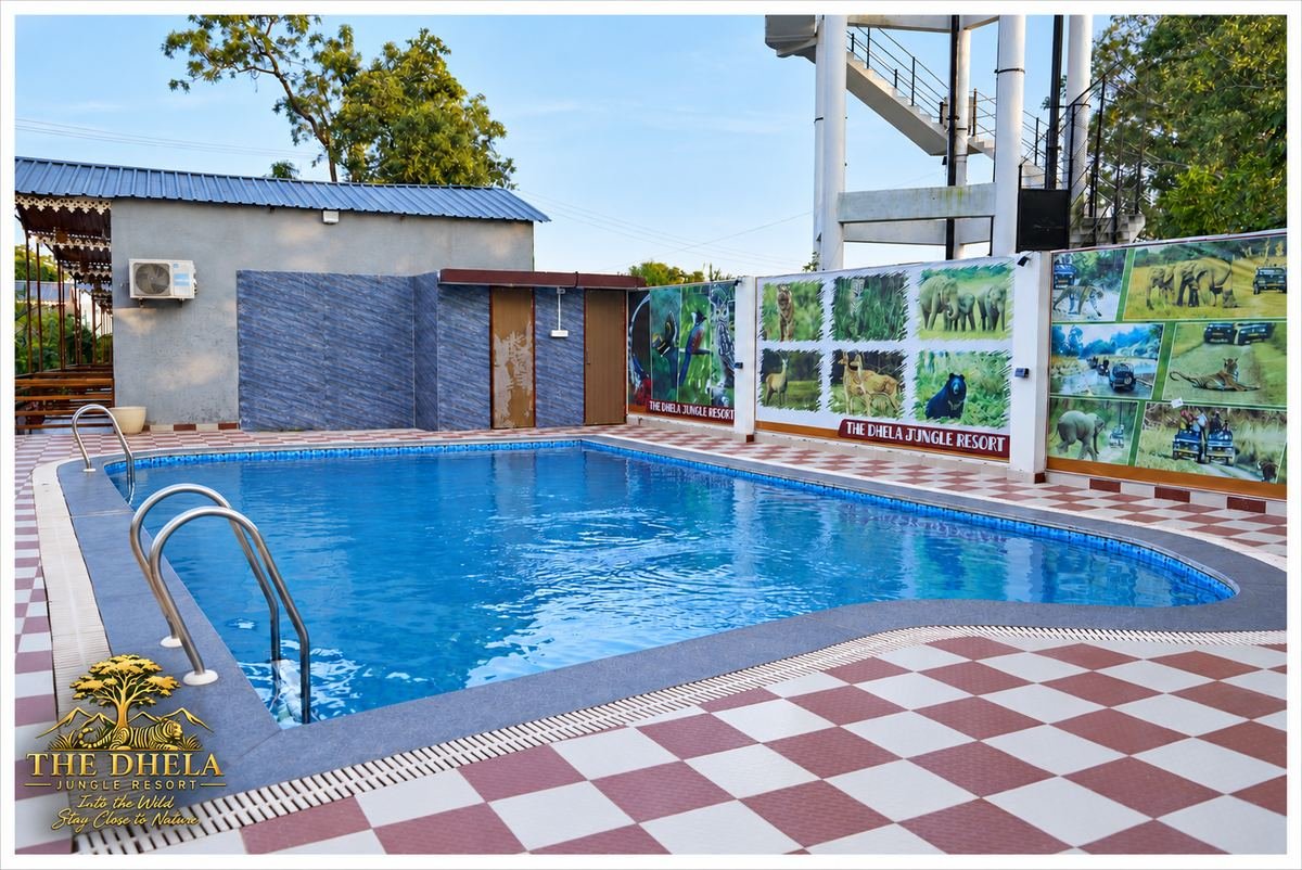 Swimming pool at the resort